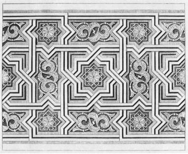 Geometrical panel (Panel with interlacing lines, PGM_0264) 3D models for cnc